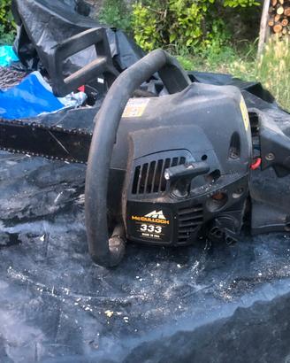 motosega mc culloch 333 x ricambi no bloccata