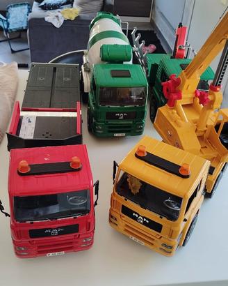 Camion assortiti Bruder costruzione scala 1:16