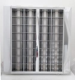 Plafoniere neon da incasso 60x60 controsoffitto