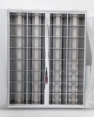 Plafoniere neon da incasso 60x60 controsoffitto