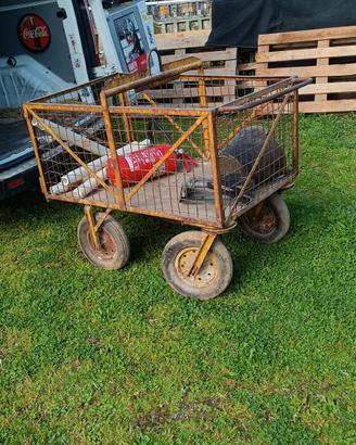 carrello ferro da gru 