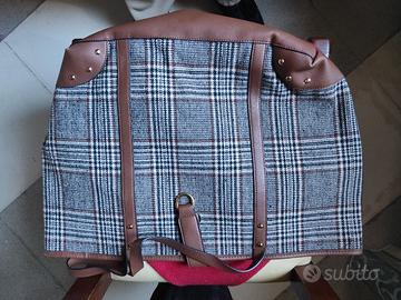 Borsa Primark grande similpelle e stoffa – ottime 