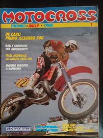 Rivista MOTOCROSS numero 7 del 1987