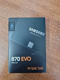 Samsung 870 EVO SATA 2.5" Solid State Drive (SSD)