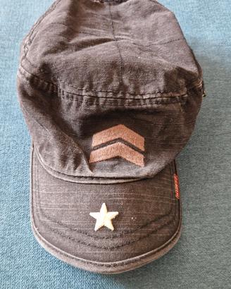 A. KURTZ Cappello Fritz Military Cap Black Tg. M