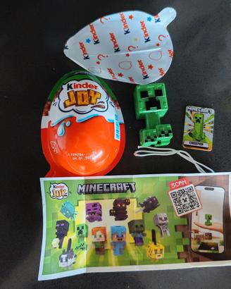 Kinder Joy Minecraft 2026 Creeper VC309 
