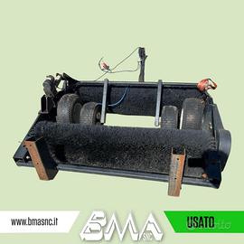 Spazzola rotante trainata