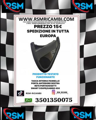 TASCA INTERNA PANNELLO LATO DESTRA SMART 450