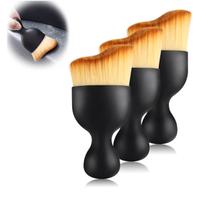 3 pennelli pulizia auto interni detailing morbidi