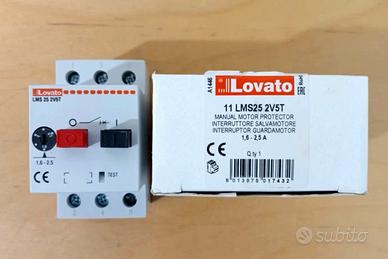 Lovato 11 LMS25 2V5T PROTEZIONE MOTORE MANUALE 11L