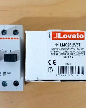 Lovato 11 LMS25 2V5T PROTEZIONE MOTORE MANUALE 11L