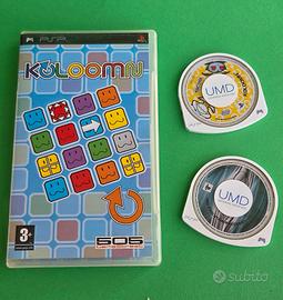Lotto Giochi PSP Kooloomn Completo + PES 5 UMD 