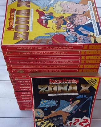 Fumetti ZONA X (Martin Mystère) dal n. 1 al 21