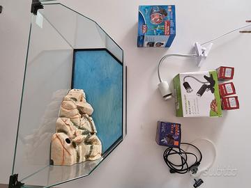 Kit completo per tartarughe d'acqua - Acquario
