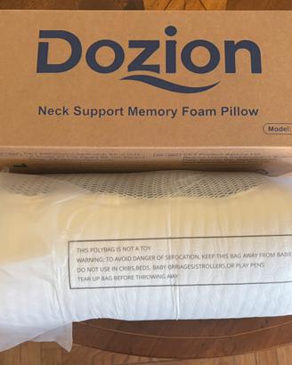 Cuscino cervicale Dozion Memory Foam - nuovo