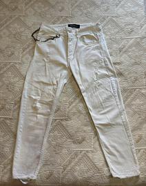 jeans bianco uomo carter 1987