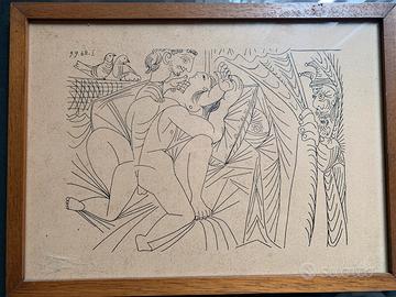 Stampa Picasso serie “Erotica”