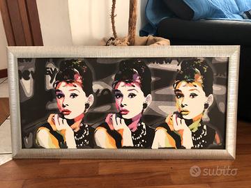 Quadro audrey hepburn