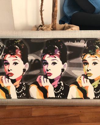Quadro audrey hepburn