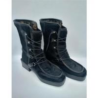 Stivali Fendi Cavallino nero