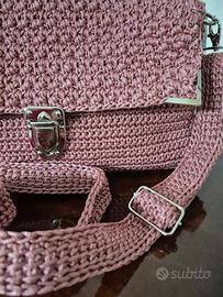 Borsa all'uncinetto 