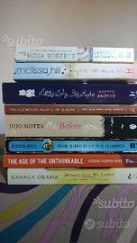 Libri vari Obama - Wells - Browne - Hill - Roberts