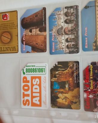 schede telefoniche rare