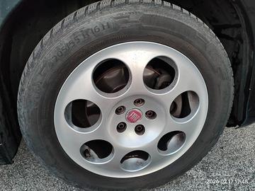 Cerchi lega Fiat R16,gomme BARUM POLAR 205\55 R16H