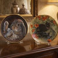 Piatti decorativi vintage Bradford Exchange