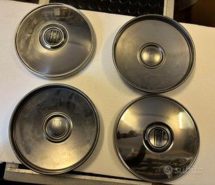 4 COPPE RUOTA  FIAT 124/125 I° SERIE