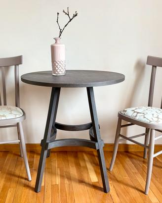 Set sedie vintage + tavolo rotondo Nardi