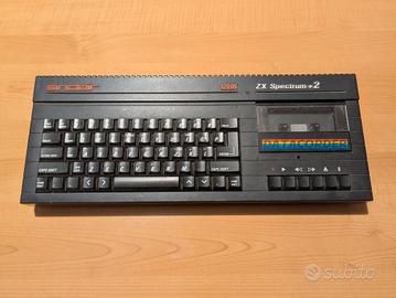 Sinclair ZX Spectrum +2 128K grigio solo computer