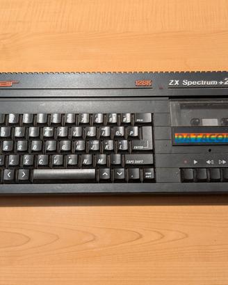 Sinclair ZX Spectrum +2 128K grigio solo computer