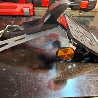 Portatarga alluminio originale Honda CRF 450 XR