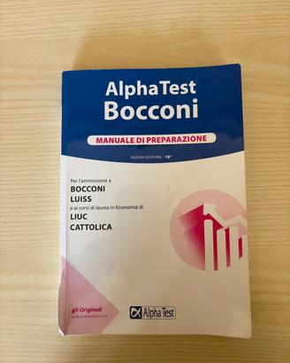 Libri preparazione BOCCONI