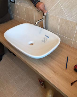 Lavabo da appoggio
