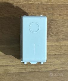 Interruttore bipolare Bticino Tekne 13921