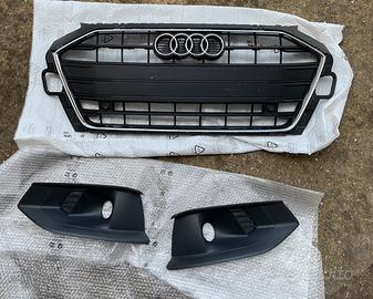 Mascherina griglia audi a4 b9+griglie fendinebbia