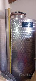 serbatoio per vino 500 lt acciaio inox