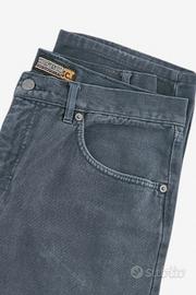 Stefanel jeans denim uomo vintage grigio tg. 50IT