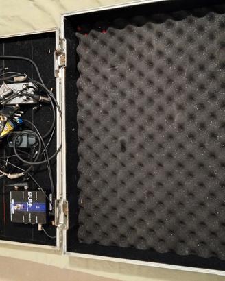 Flight case ed effettimper chitarra 