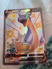 Carta Pokémon lapras V