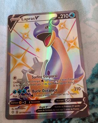 Carta Pokémon lapras V