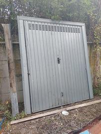 Porta basculante zincata