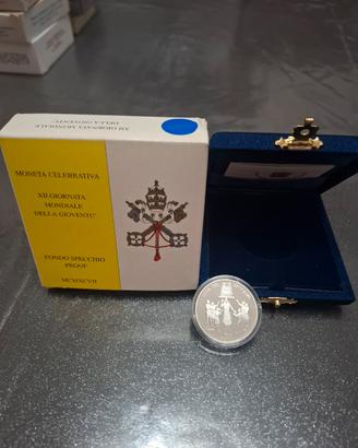 500 Lire argento Vaticano 1997 "Giornata Gioventù"