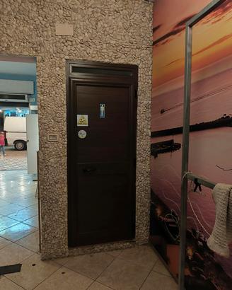 2 porte in alluminio