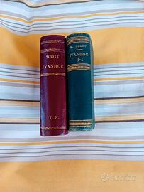 Libri antichi Ivanhoe W.Scott 1843