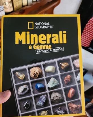 collezione completa minerali e gemme