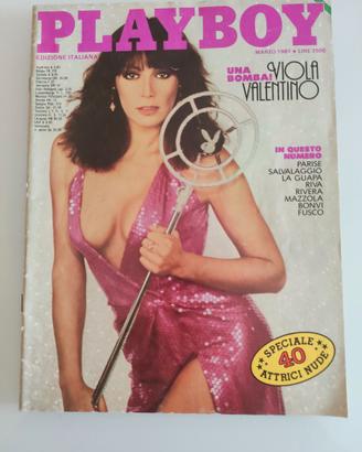 Playboy Marzo 1981 - Viola Valentino