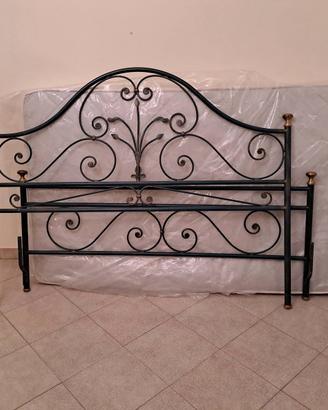 LETTO MATRIMONIALE IN OTTONE